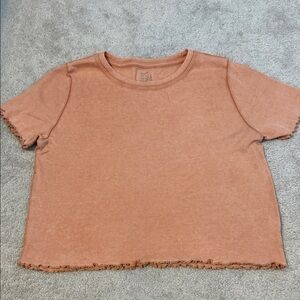 Aerie M cropped tee